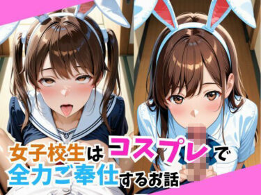 d_631306女子校生はコスプレで全力ご奉仕をするお話し。フルダウンロード
