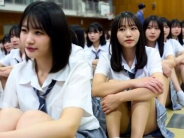 d_706762ローアングルカメラ 盗撮 全校集会 体育館 学生 制服少女 青春 日常フルダウンロード