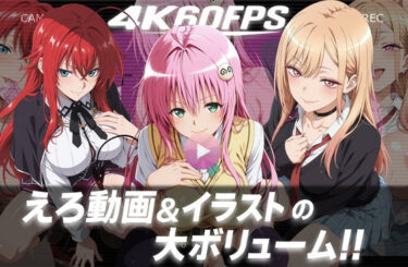 d_708585【4k60fps】「ハメ撮りされる」- 3キャラクター【音声動画3本＋イラスト480枚の大ボリューム！！】フルダウンロード