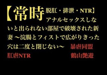 d_710889【常時脱肛・排泄・NTR】アナルセックスしないと出られない部屋で破壊された新妻 〜浣腸とフィストで広がりきった穴は二度と閉じない〜フルダウンロード