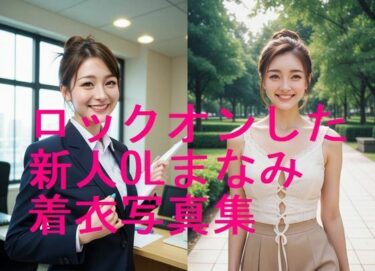 d_670715ロックオンした新人OLまなみ  妊娠前着衣写真集【全58枚】フルダウンロード