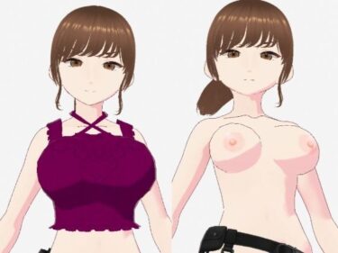d_717283紫色の服を着たツンデレ戦士っぽい美女（セリフなし 3DCGモデル イラスト集）フルダウンロード