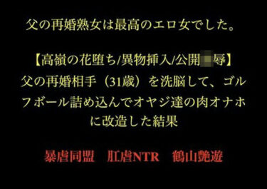 d_728500父の再婚熟女は最高のエロ女でした。 【高嶺の花堕ち/異物挿入/公開凌●】父の再婚相手（31歳）を洗脳して、ゴルフボール詰め込んでオヤジ達の肉オナホに改造した結果。フルダウンロード
