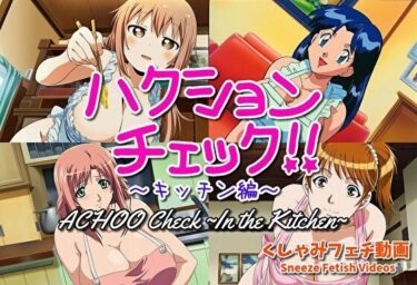 d_730731【大自信作！】ハクションチェック〜キッチン編〜（アニメーション）/ ACHOO Check！ 〜In the Kitchen〜 （Sneeze Fetish Animation）フルダウンロード