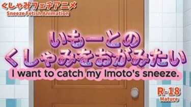 d_733325【大自信作】いもーとのくしゃみをおがみたい！【アニメーション】/ （Animation） I want to catch Imoto’s sneeze！ （MP4） R18フルダウンロード