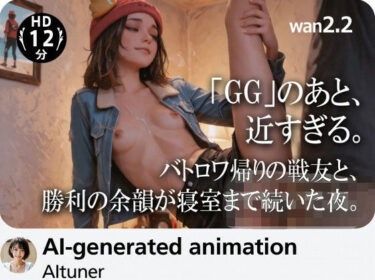 d_735281【12分HD】「GG」のあと、近すぎる。バトロワ帰りの戦友と、勝利の余韻が寝室まで続いた夜。フルダウンロード