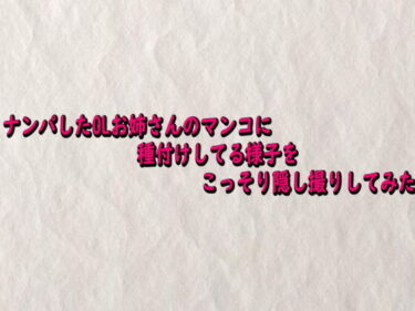 d_742151ナンパしたOLお姉さんのマンコに種付けしてる様子をこっそり隠し撮りしてみたフルダウンロード