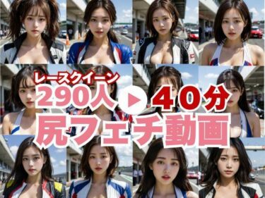 d_746890エロい夢が現実に！？レースクイーンのデカ尻！匂いを感じるほどのドアップで。フルダウンロード
